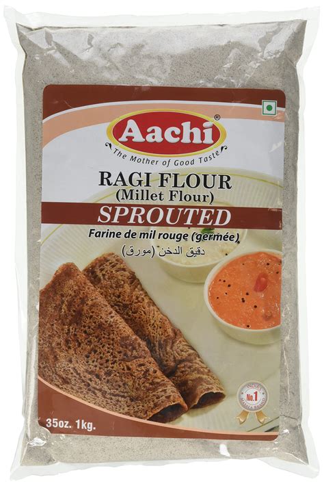 Buy Aachi Ragi Flour Millet Flour Sprouted 35oz 1kg Online At