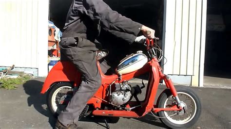 1960s Sears Allstate Compact Puch Scooter 60cc Youtube