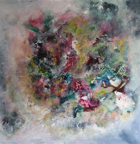 Abstrakt Konst P Canvas A Feeling Of Summer X Cm Abstrakt