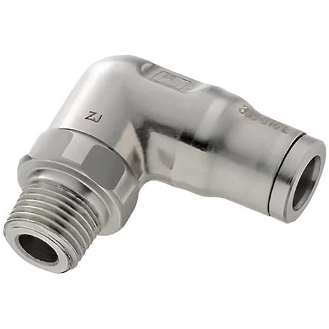 Parker Push To Connect Tube X Mnpt X Tube X Male Fitting Stud Elbow