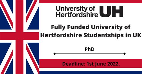 The University Of Hertfordshire Scholarship in the UK l 2022 - Scholarships