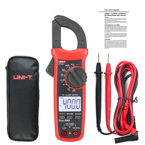 Uni T Ut Digital Clamp Multimeter True Rms Clamp Meter Dc Ac