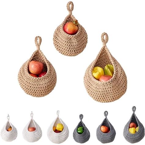 Corbeille De Fruits Suspendue Pcs Panier Fruits Suspendre