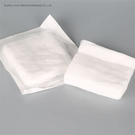 Disposable Medical Sterile Gauze Abdominal Pad 45X45 4 Ply 17 Thread