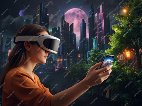 Step into a virtual world of endless possibilities with our VR mockup