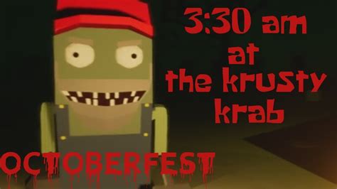 Mr Krabs Grave Robs Again 330 Am At The Krusty Krab Youtube