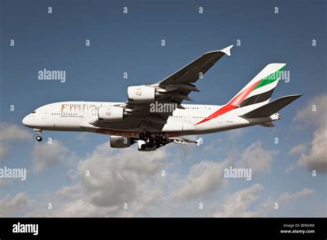 An Airbus A Super Jumbo Of Emirates The National Airline Of Dubai