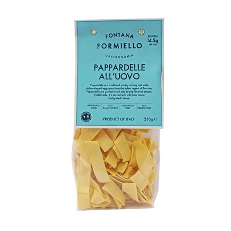 Egg Pappardelle 250g Fontana Formiello Nanona