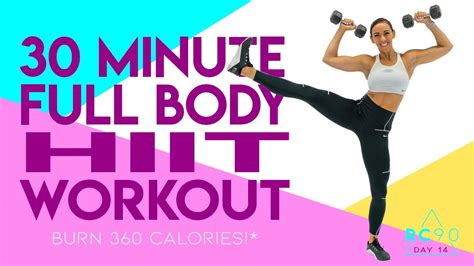 30 Minute Full Body Hiit Workout 🔥burn 360 Calories 🔥sydney Cummings