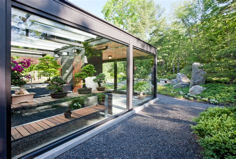 Modern Bonsai Greenhouse In Boston Flavin Architects