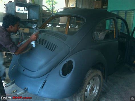 1973 Vw Super Beetle Monster Build Off Delivered Team Bhp