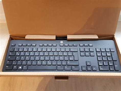 HP USB Business Slim Keyboard QWERTZ 803181 041 Kbar211 günstig kaufen