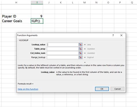 Vlookup In Excel Formula And Example Function