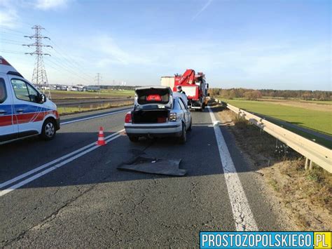 Wypadek Na Obwodnicy Opola Na Wysoko Ci Turawa Park Zdj Cia