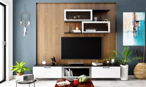 5 Modern TV Wall Designs To Transform Your Home | DesignCafe