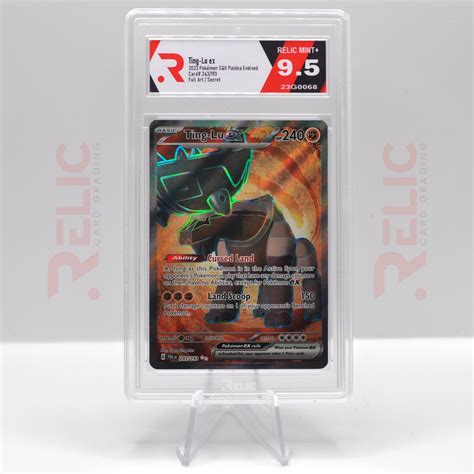 Ting Lu Ex 2023 Pokemon Sandv Paldea Evolved Graded Card