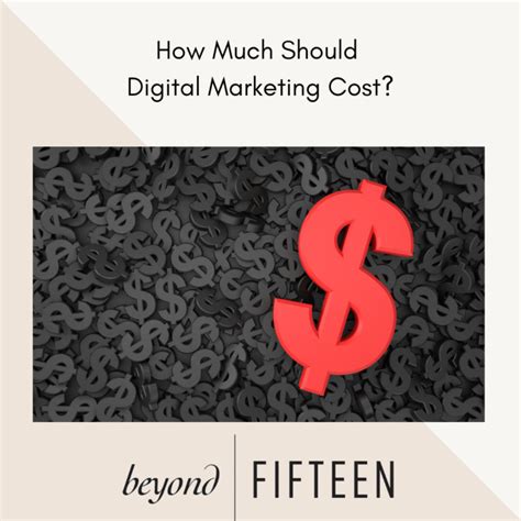 How Much Should Digital Marketing Cost Beyond Fifteen