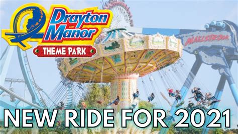 Huge New Ride At Drayton Manor 2021 Youtube