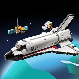 Lego Creator En L Aventure En Navette Spatiale Jouet Fus E