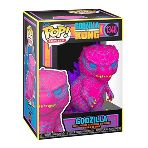 Funko POP Godzilla Vs Kong Blacklight Godzille 3 75 Vinyl Figure