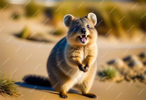 Premium Photo | The Joyful Quokka of Perth Western Australia