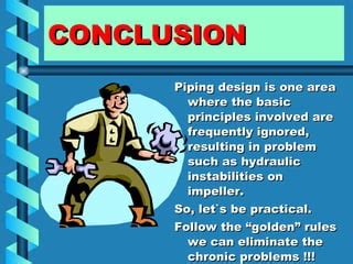 Pitfalls Of Pumps Piping PPT