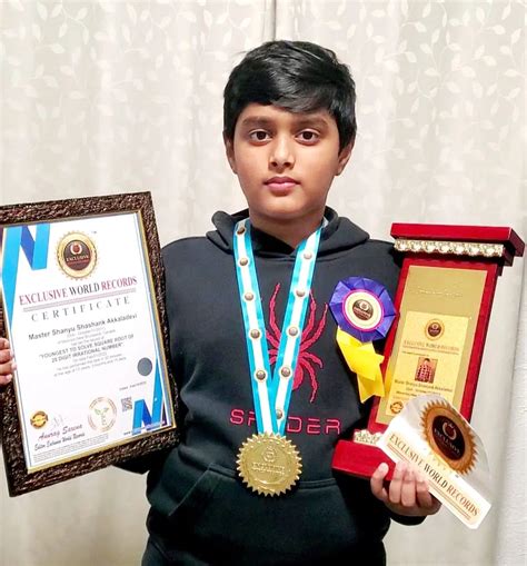 Grade Five Student Breaks Math World Record Y955