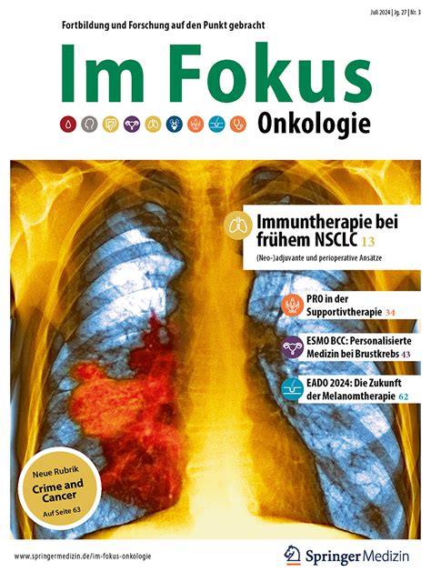 TNBC Pembrolizumab Erstmals Bei Brustkrebs Zugelassen Im Fokus Onkologie