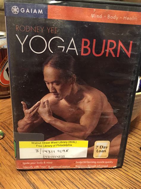 Workout Boogie: Rodney Yee Yoga Burn - Say It, "Rah-shay"