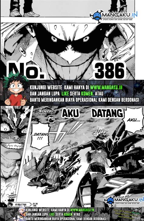 Komik Boku No Hero Academia Chapter 386 Bahasa Indonesia KomikIndo