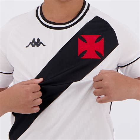 Camisa Kappa Vasco Ii Infantil Futfanatics