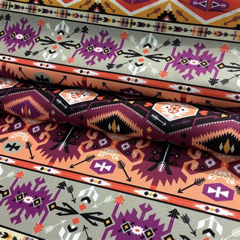 Southwestern Navajo Aztec Fabric By The Yard Ethnic Bohemian Etsy