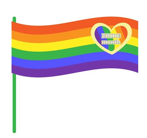 Imitación de arco iris de acuarela ilustración vectorial brillante bandera del orgullo gay lgbt