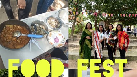 Banijya Food Festival Tripura University Youtube