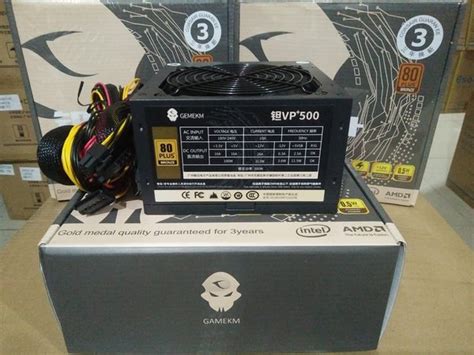 Jual POWER SUPPLY PLAYER 500WATT 80 PLUS BRONZE Di Lapak Fit Computer