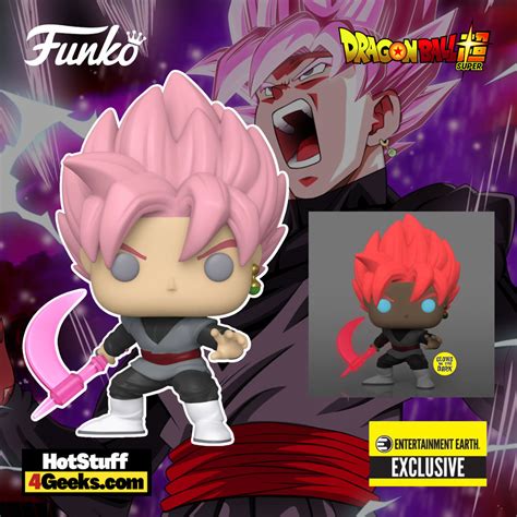 2022 NEW DBZ - Super Sayain Rosé Goku Black GITD Funko Pop!