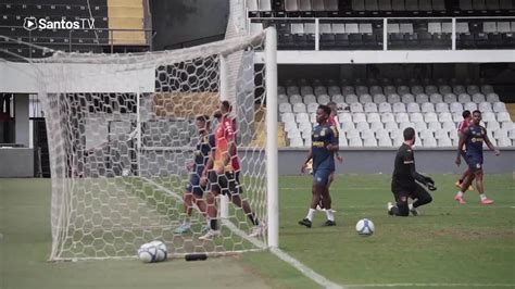 Vídeo Santos vence o Juventus SP por 5 a 1 em jogo treino na Vila