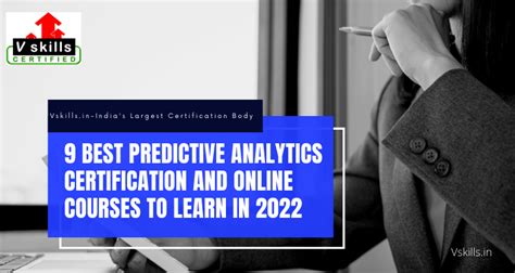 9 Best Predictive Analytics Certification And Online Courses In 2022 Vskills