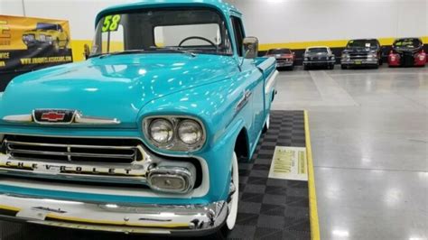 1958 Chevrolet Apache 3200 California Truck Automatic Overdrive For Sale Photos Technical