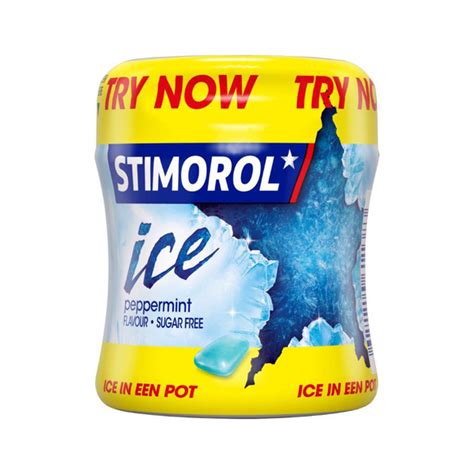 Stimorol Gum | Stimorol Ice Peppermint Bottle | Pack of 6 | Stimorol ...