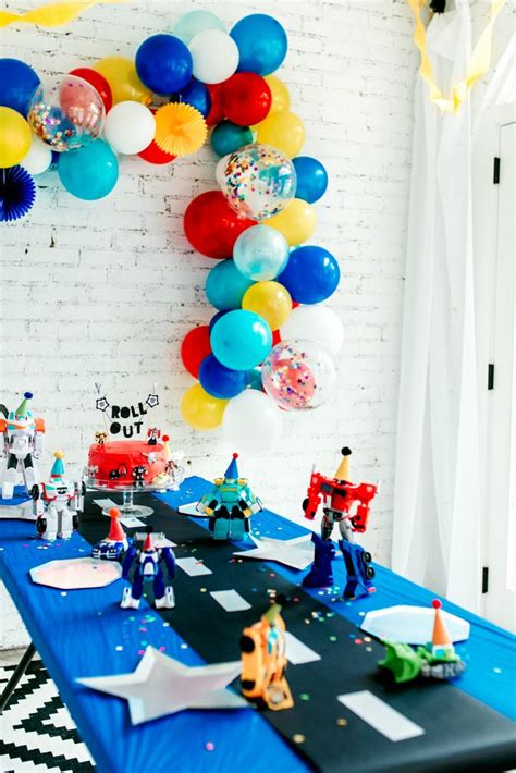 Transformers Birthday Party- Ethan's Trans4mer Party! » Boy Birthdays