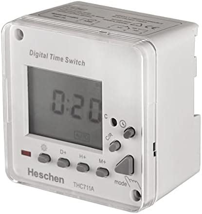 Heschen Digital LCD Power Weekly Programmable Electronic Timer Relay