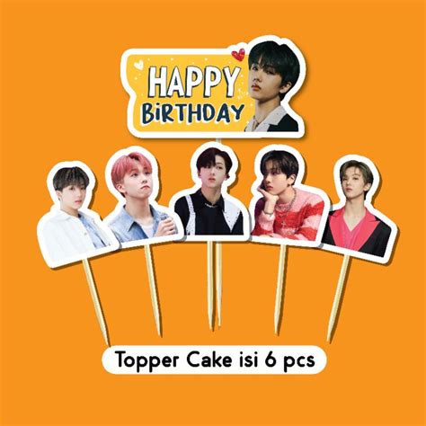 Jual Topper Cake Jeno Nct Hiasan Kue Happy Birthday Dekorasi Kue Tart