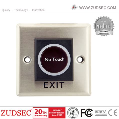 IR Infrared Sensor Exit No Touch Button Contactless Access Control Door