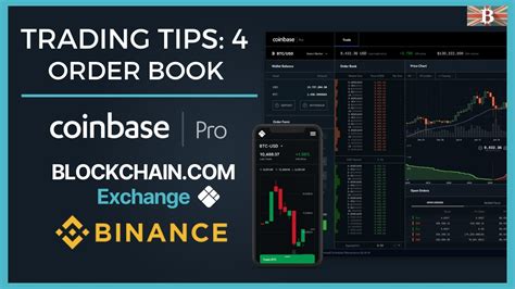 Crypto Trading Tip Order Book Explained Coinbase Pro Blockchain