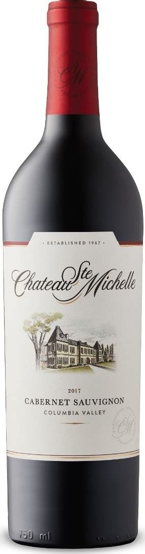 Chateau Ste. Michelle Cabernet Sauvignon 2017 - Expert wine ratings and ...