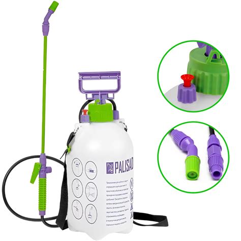 Pulverizador Spray Borrifador 5 Litros Palisad Shopee Brasil