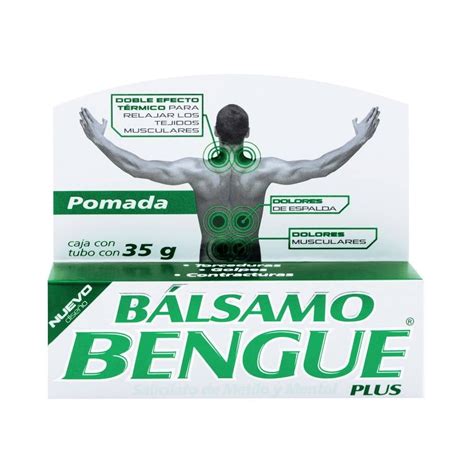 Bálsamo Bengue Plus tubo 35 g Walmart