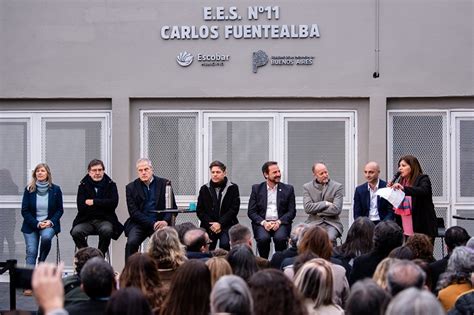 Nuevos Edificios Escolares En La Provincia Se Inaugur La Obra De