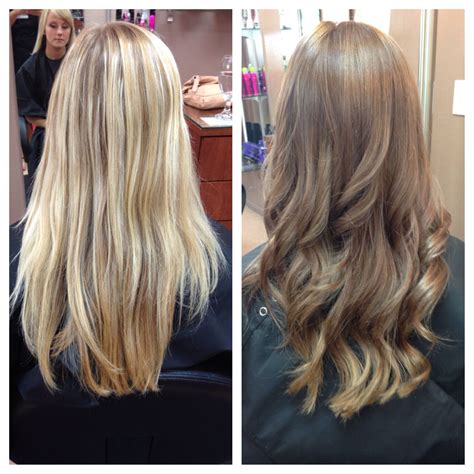 Blonde To Brown Hair - hairstylistcenter